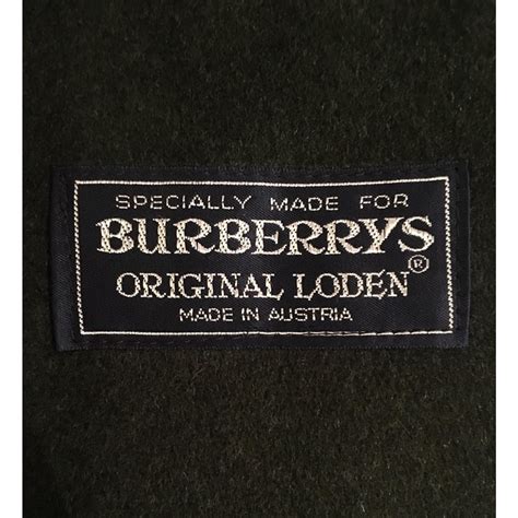 loden homme burberry|Burberry london review.